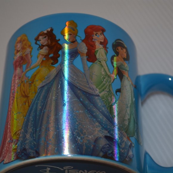 Disney Princess Coffee Mug Cup Large 20oz Blue - Picture 8 of 8